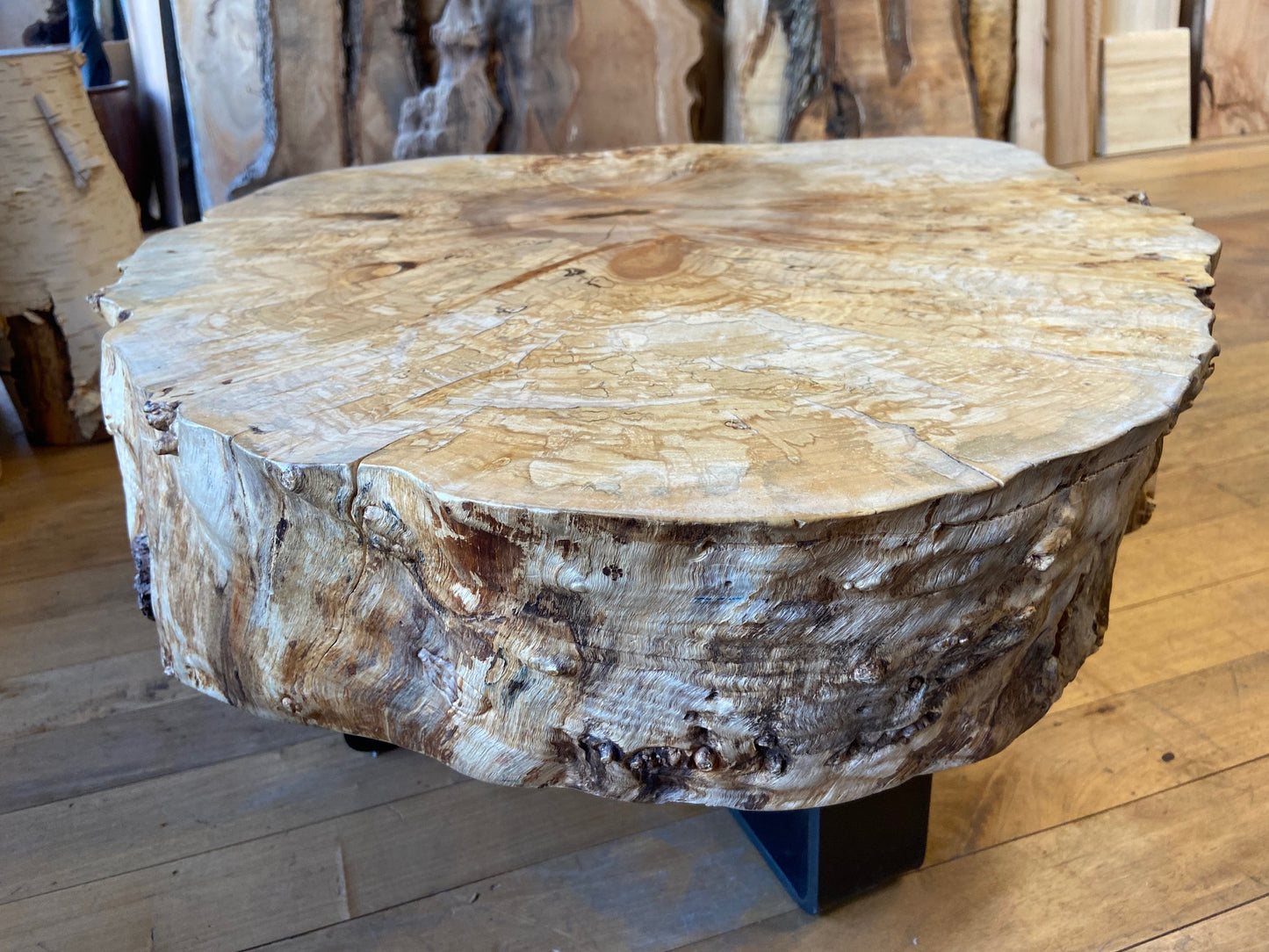 Silver Maple Coffee Table